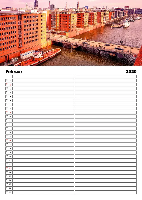 Familienplaner Hamburg 2020