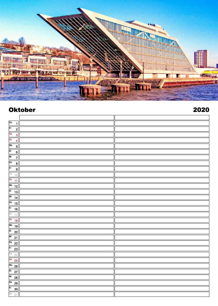 Familienplaner Hamburg 2020