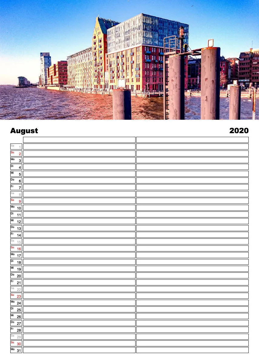 Familienplaner Hamburg 2020