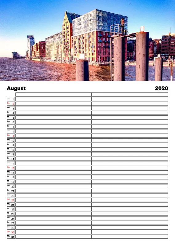 Familienplaner Hamburg 2020