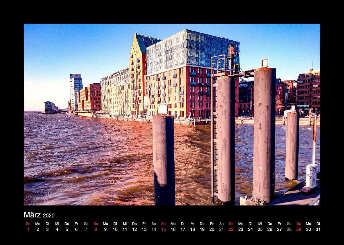Leuchtendes Hamburg