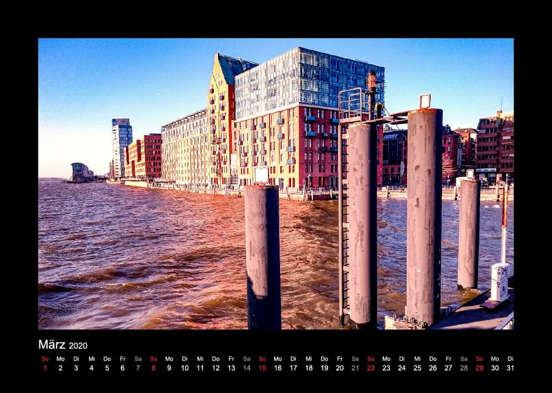Leuchtendes Hamburg