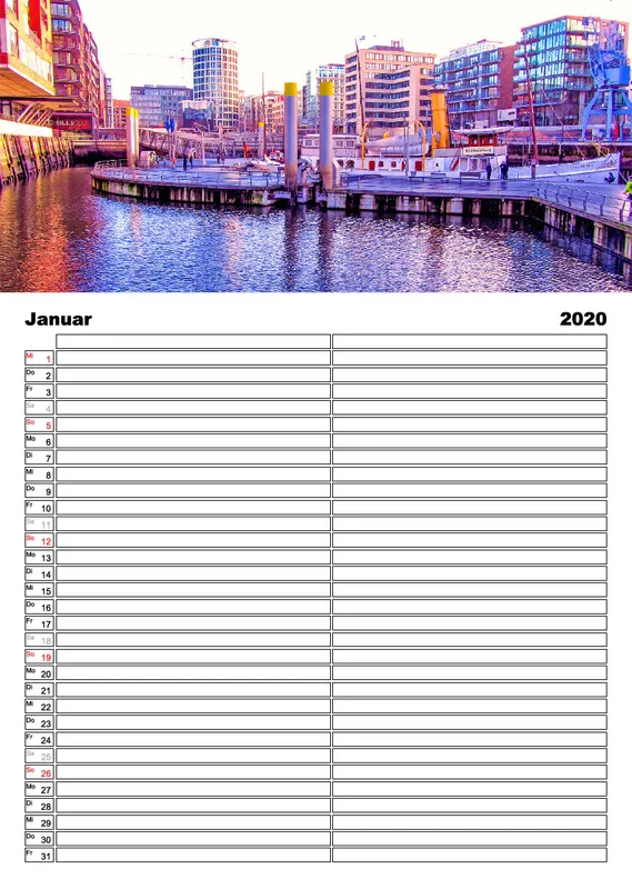 Familienplaner Hamburg 2020