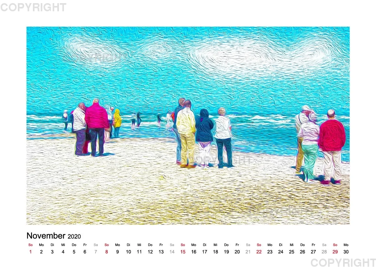 Nord-Dänemark A3 Kalender 2020
