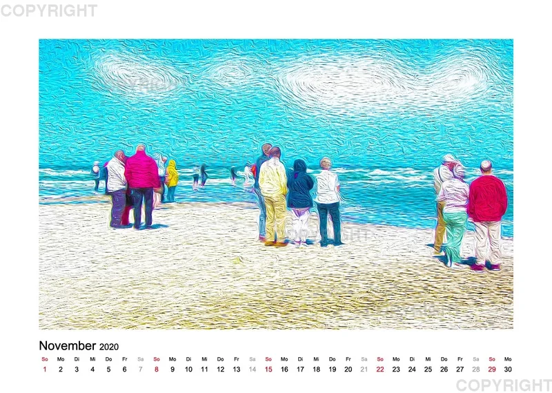 Nord-Dänemark A3 Kalender 2020