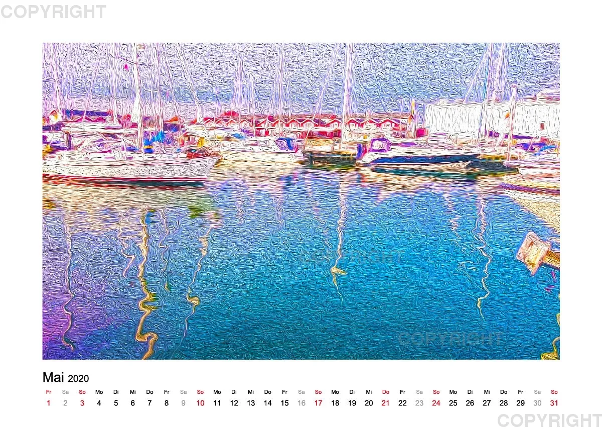 Nord-Dänemark A3 Kalender 2020