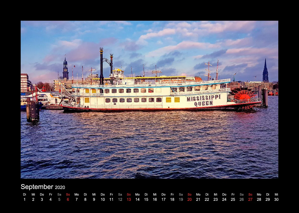 Leuchtendes Hamburg