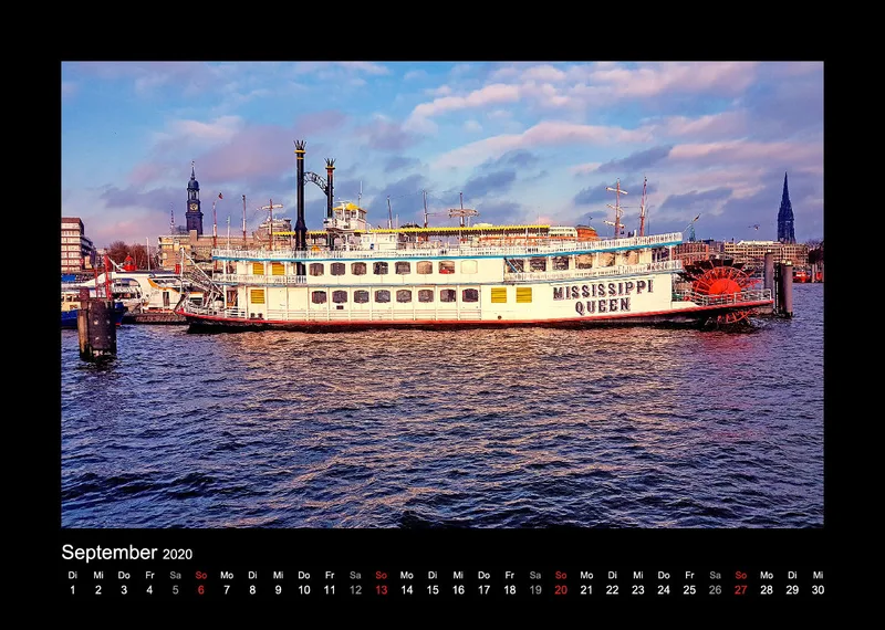 Leuchtendes Hamburg