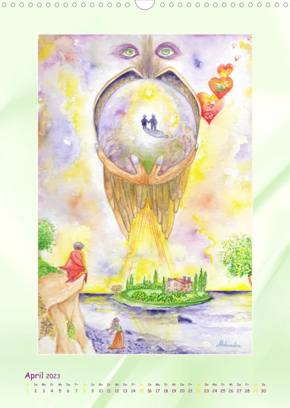 Kunstkalender von Mahandra