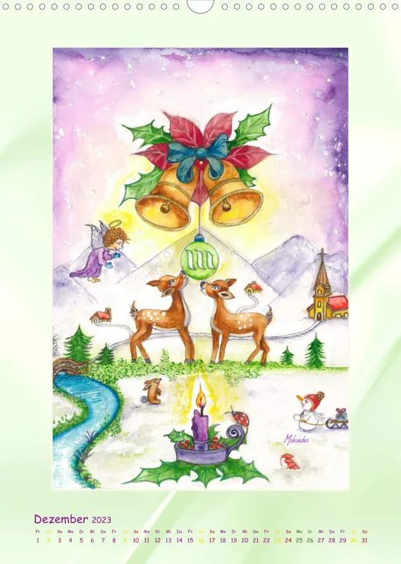 Kunstkalender von Mahandra