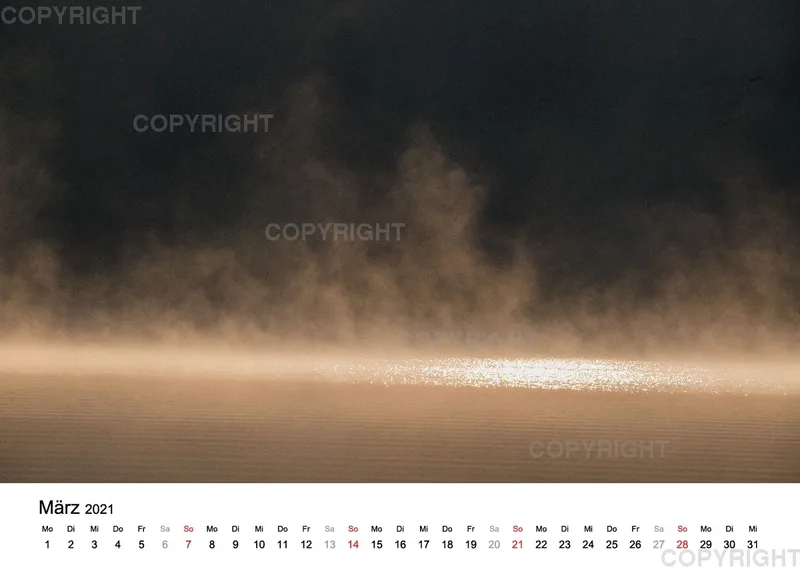 Nebel über dem See (A3)