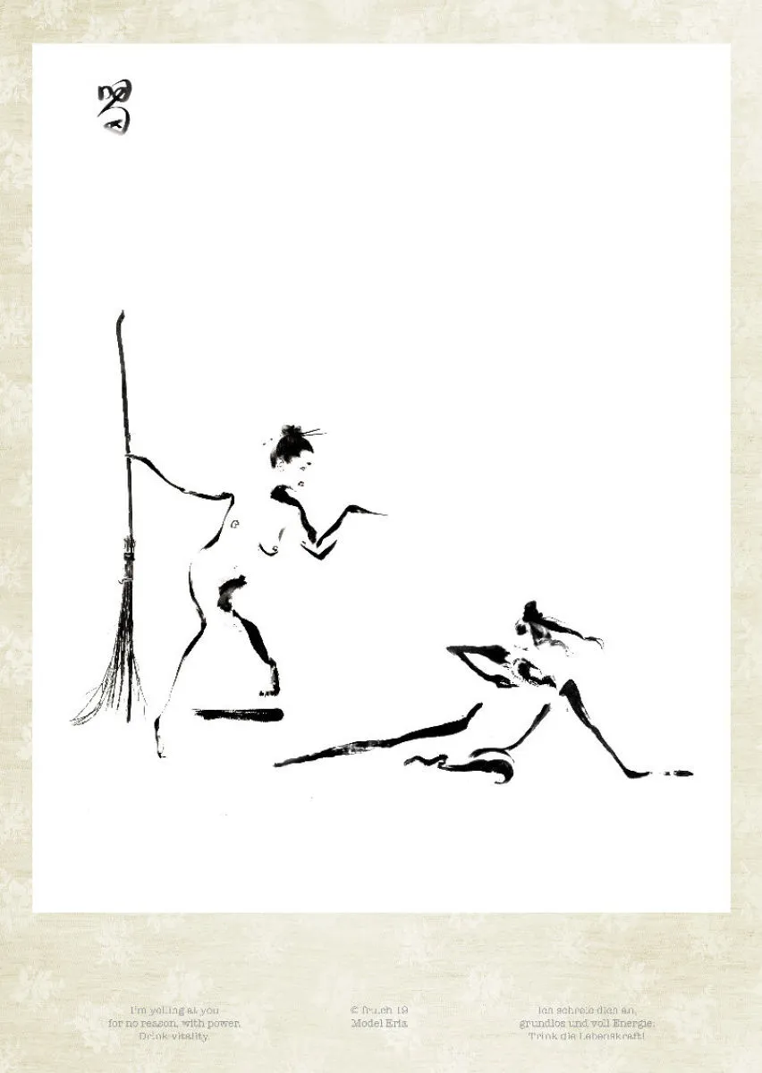 Broom and Brush / Besen und Pinsel / Posterbuch