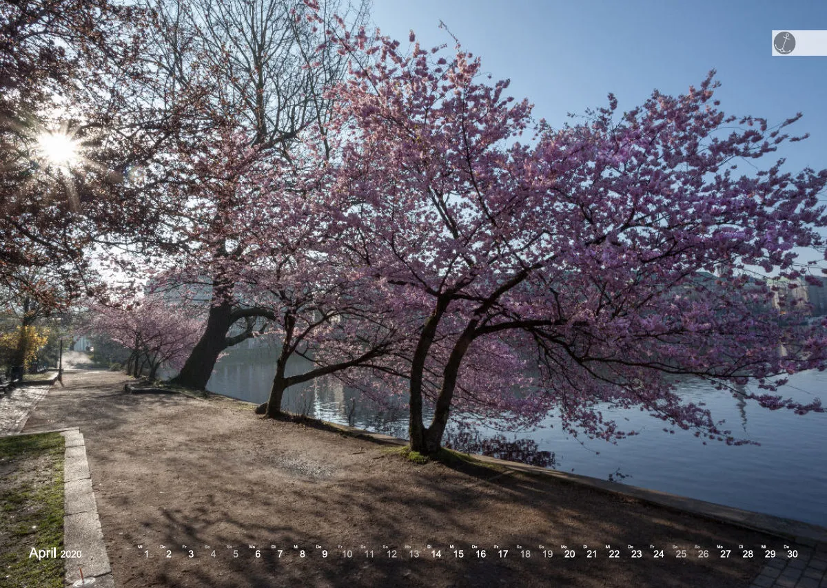 HAMBURG - IN LOVE WITH THE CITY 2020 - A3 Wandkalender