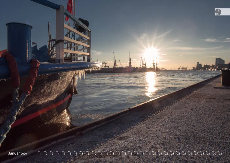 HAMBURG - IN LOVE WITH THE CITY 2020 - A3 Wandkalender