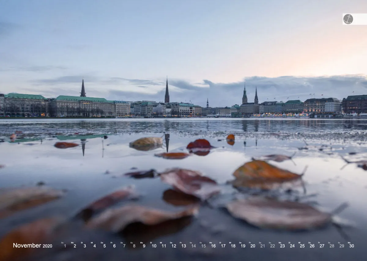 HAMBURG - IN LOVE WITH THE CITY 2020 - A3 Wandkalender