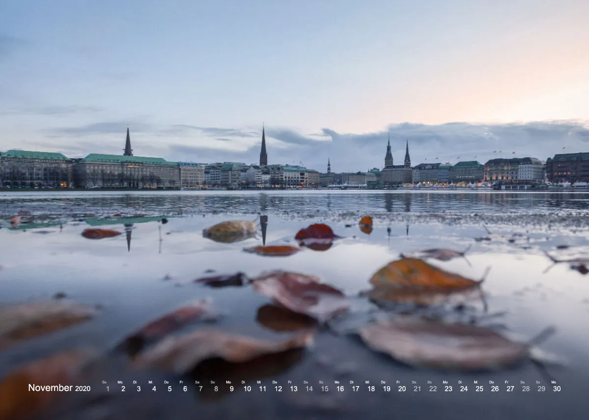 HAMBURG - IN LOVE WITH THE CITY 2020 - A4 Wandkalender