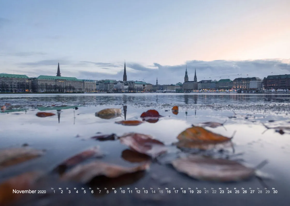 HAMBURG - IN LOVE WITH THE CITY 2020 - A2 Wandkalender