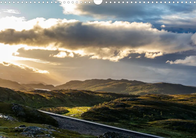 Wochenkalender B Norwegen ohne Kalendarium