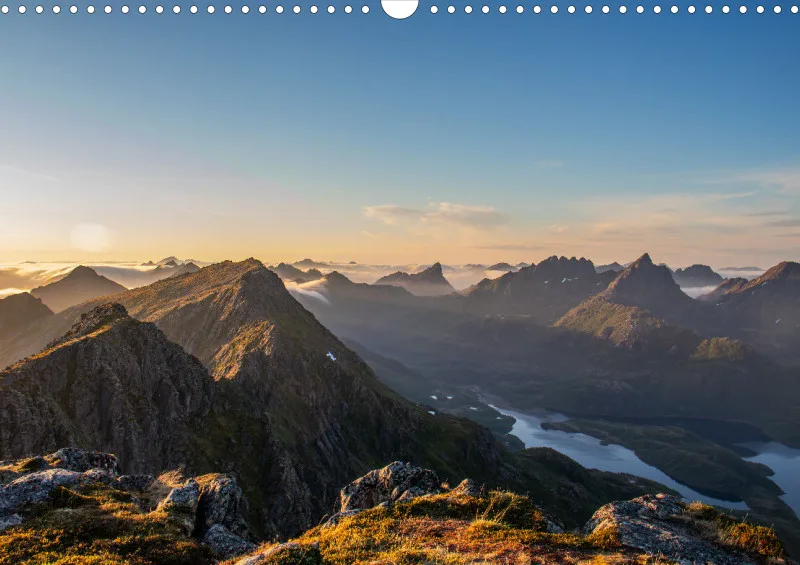 Wochenkalender A Norwegen ohne Kalendarium