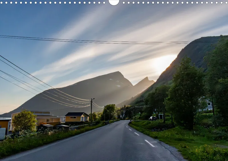 Wochenkalender A Norwegen ohne Kalendarium