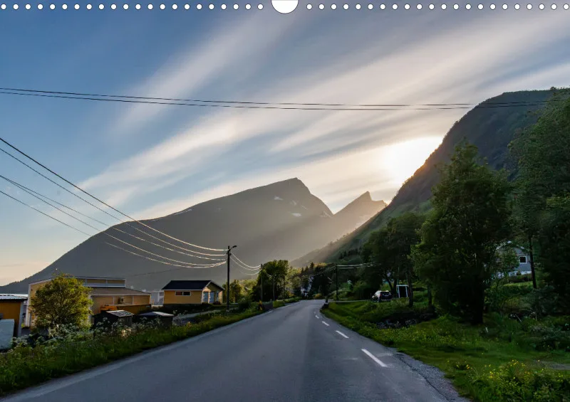 Wochenkalender A Norwegen ohne Kalendarium