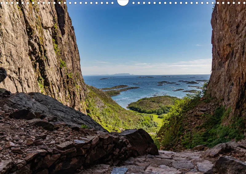 Wochenkalender A Norwegen ohne Kalendarium