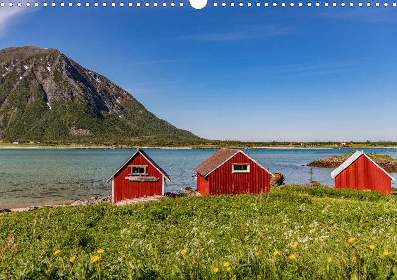 Wochenkalender A Norwegen ohne Kalendarium