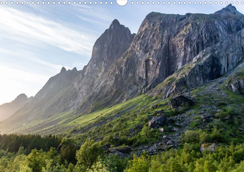Wochenkalender A Norwegen ohne Kalendarium