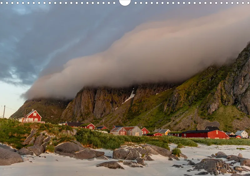 Wochenkalender B Norwegen ohne Kalendarium