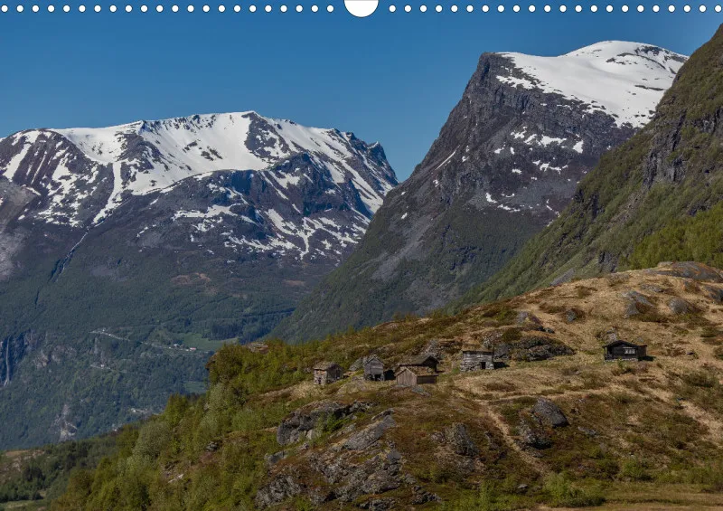 Wochenkalender B Norwegen ohne Kalendarium