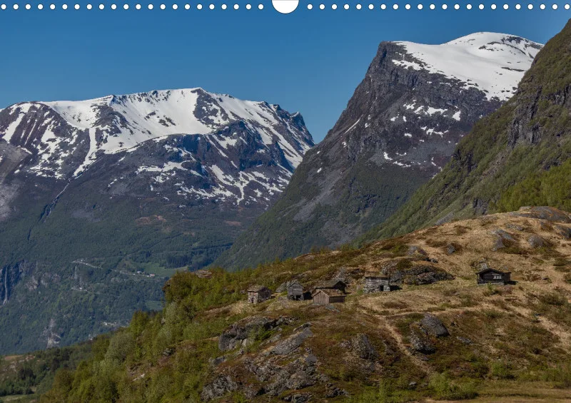Wochenkalender B Norwegen ohne Kalendarium