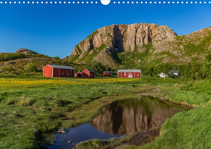 Wochenkalender A Norwegen ohne Kalendarium