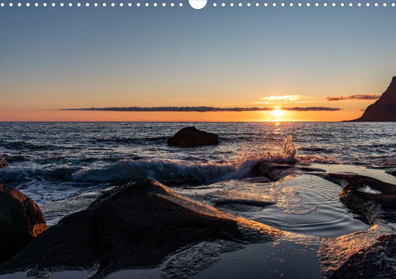 Wochenkalender A Norwegen ohne Kalendarium