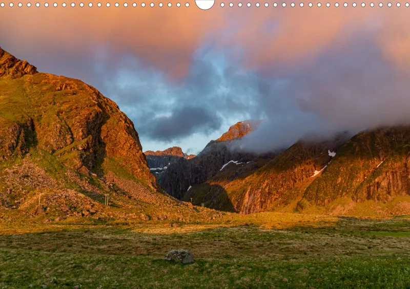 Wochenkalender B Norwegen ohne Kalendarium