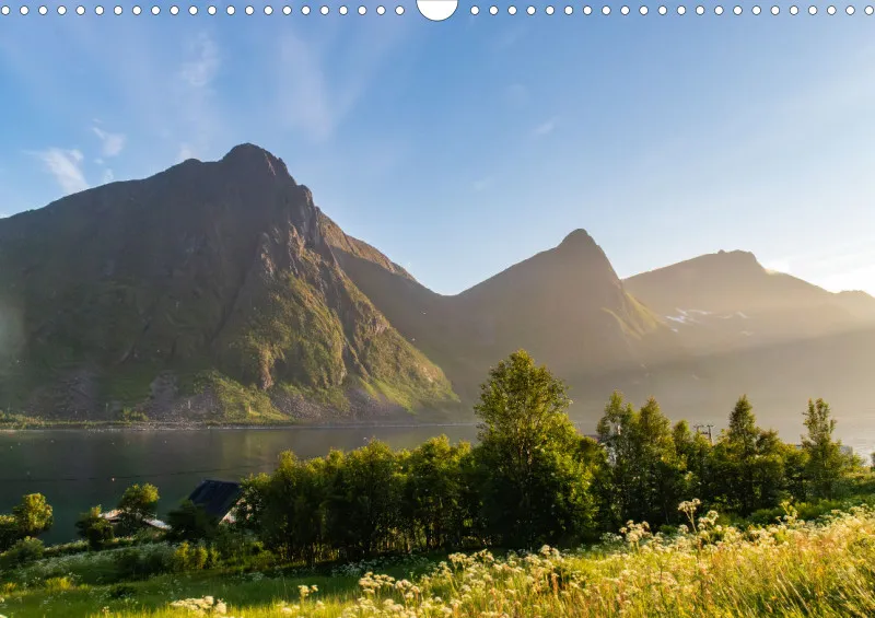 Wochenkalender B Norwegen ohne Kalendarium