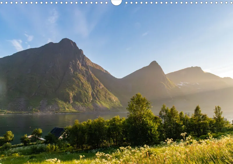 Wochenkalender B Norwegen ohne Kalendarium