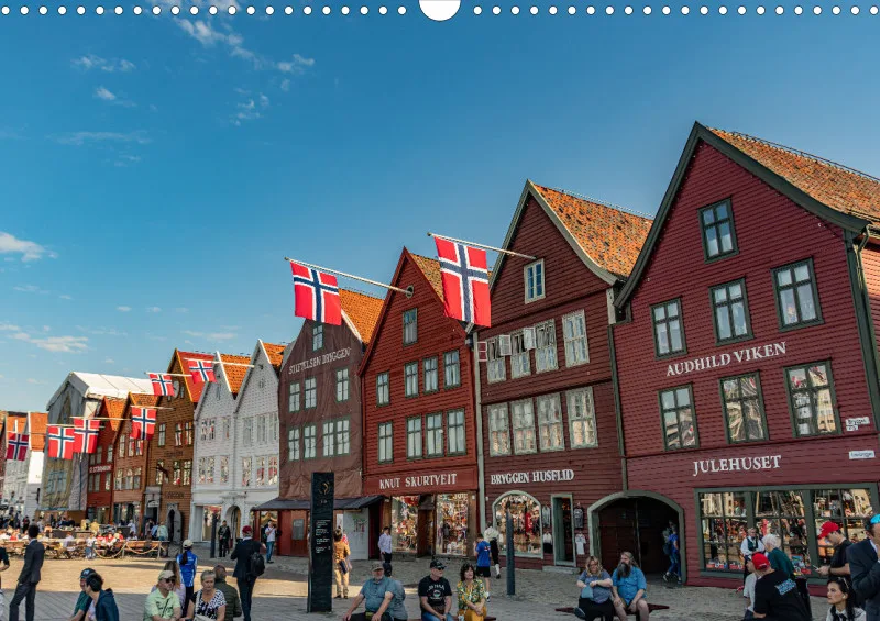 Wochenkalender A Norwegen ohne Kalendarium