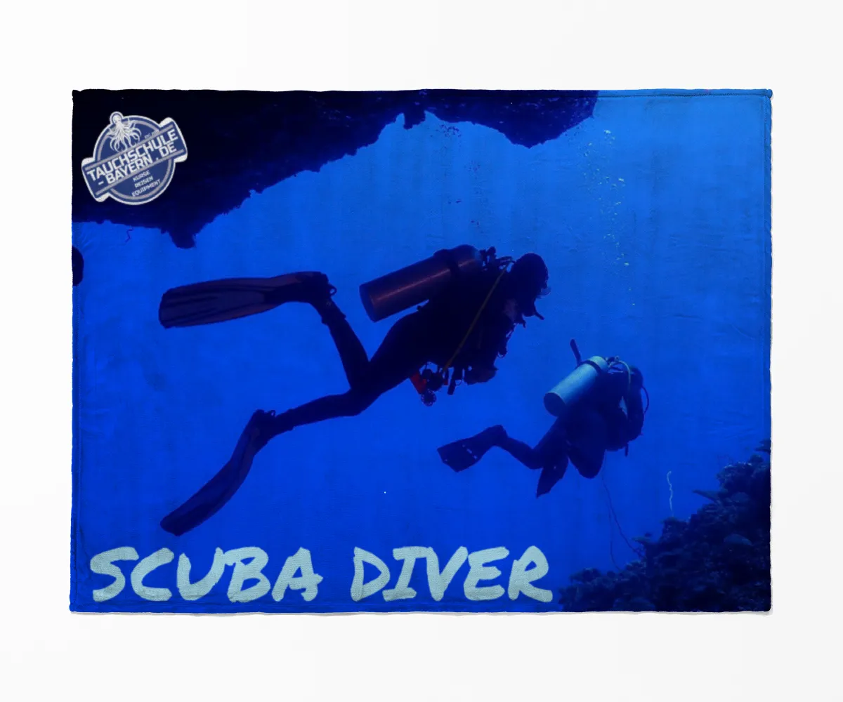 Kuscheldecke 200x140 ScubaDiver