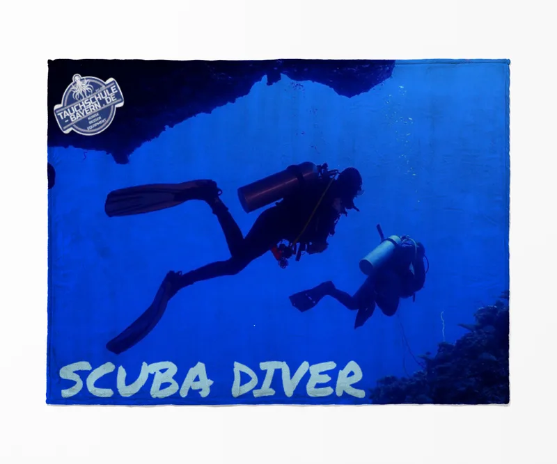 Kuscheldecke 200x140 ScubaDiver