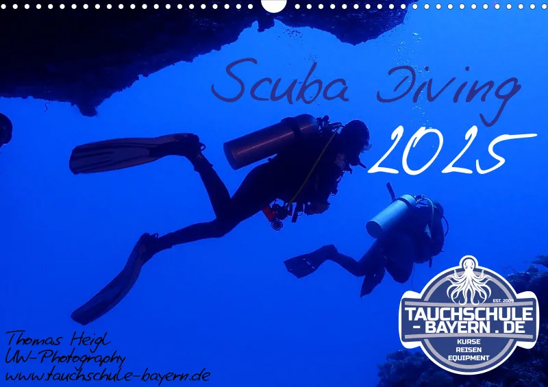 Scuba Diving - 2025 - Kalender A3