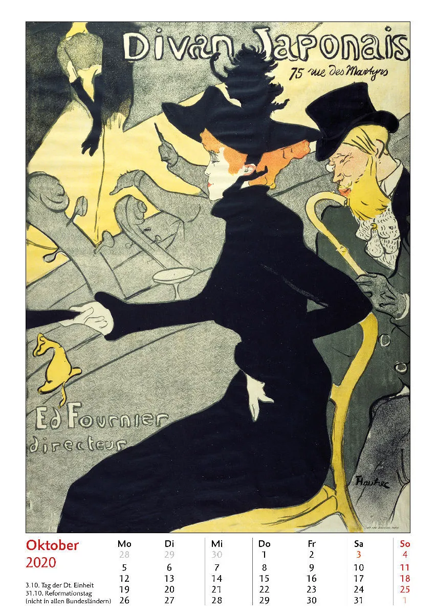 Die Plakatkunst des Henri de Toulouse-Lautrec. 2020