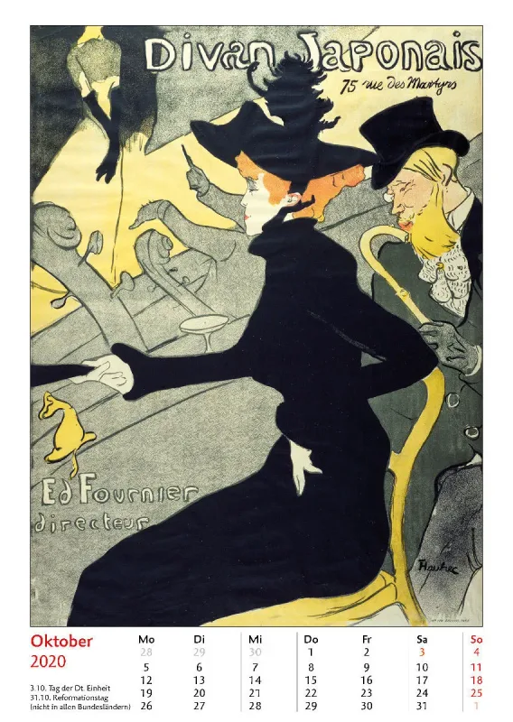 Die Plakatkunst des Henri de Toulouse-Lautrec. 2020