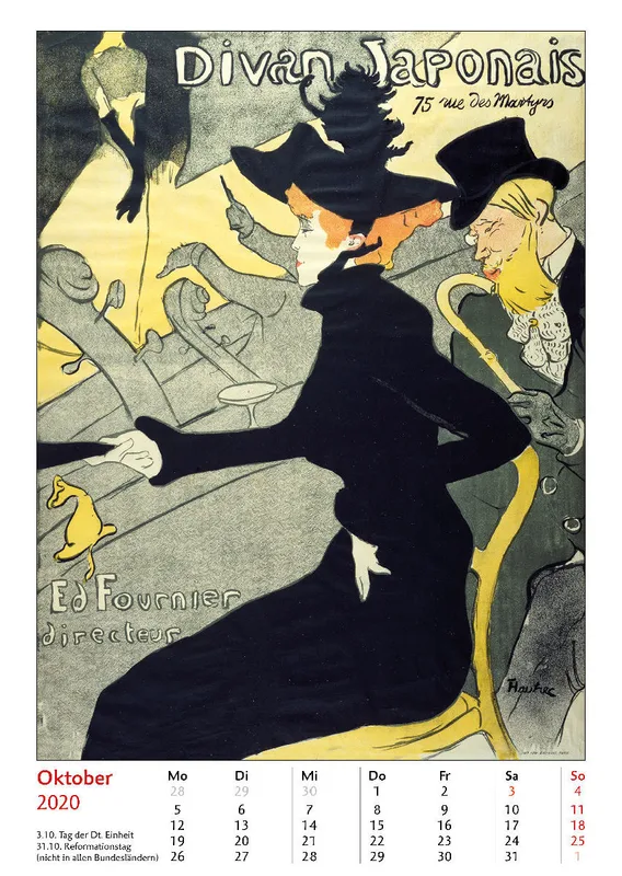 Die Plakatkunst des Henri de Toulouse-Lautrec. 2020