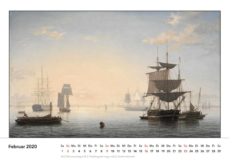 Das Schiff in der Kunst. 2020