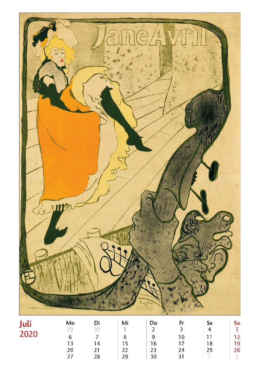 Die Plakatkunst des Henri de Toulouse-Lautrec. 2020