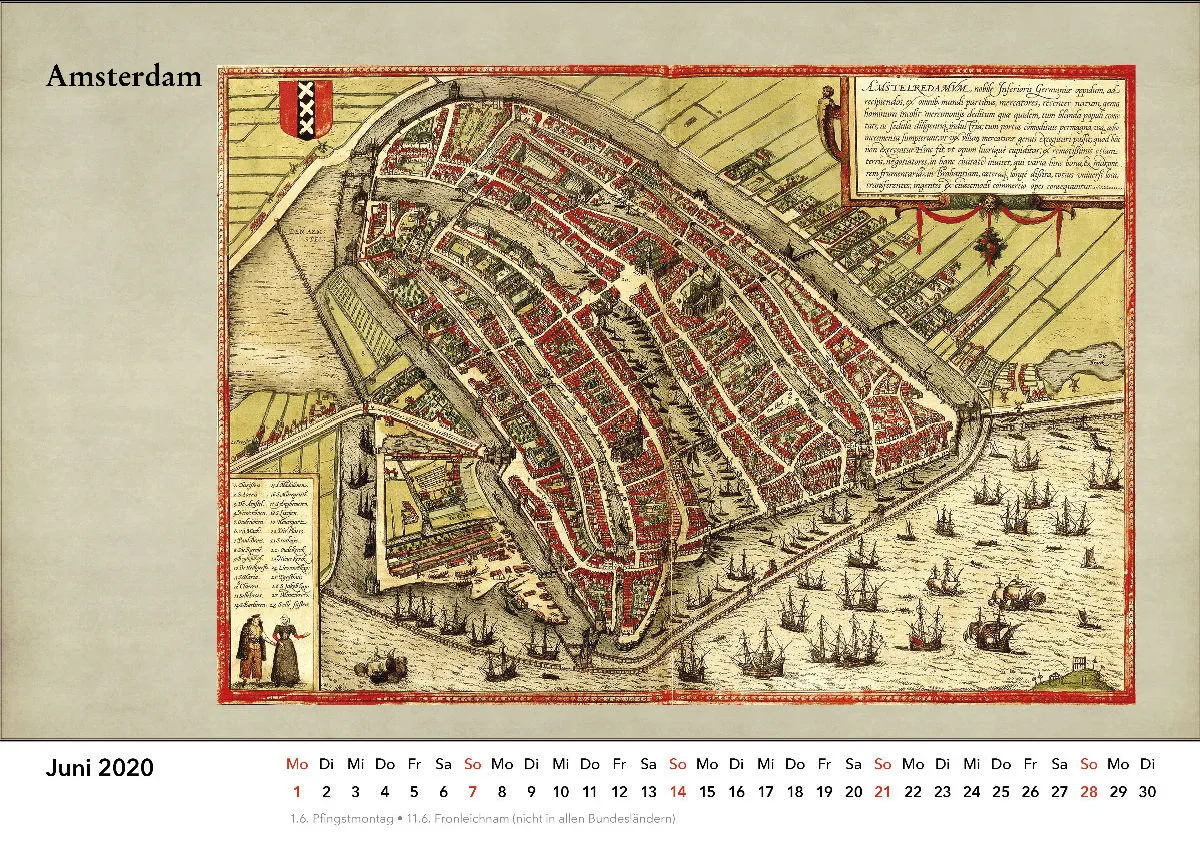 Hafenstädte in historischen Ansichten. Georg Braun und Frans Hogenberg, Civitates Orbis Terrarum. 2020