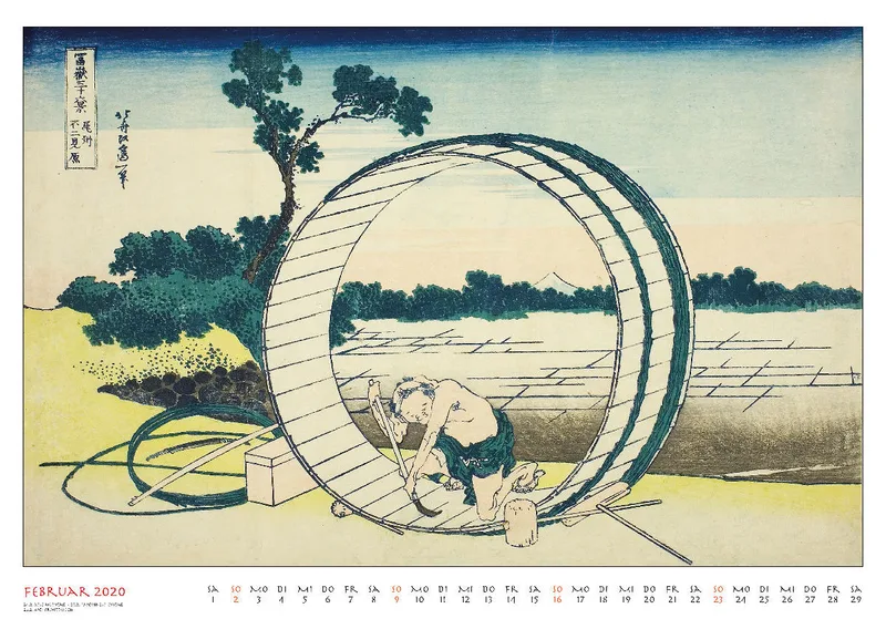 Katsushika Hokusai. Japanische Szenen aus der Edo-Zeit 2020