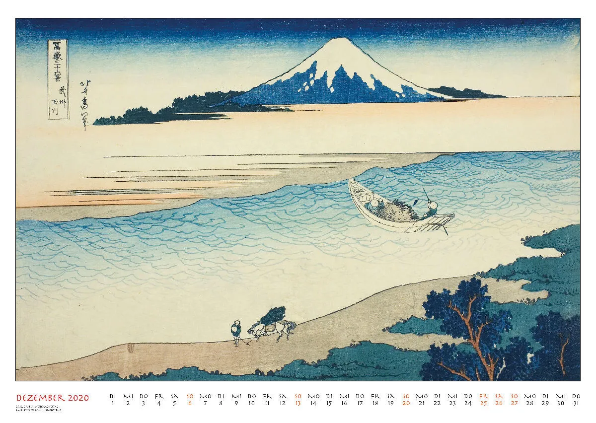 Katsushika Hokusai. Japanische Szenen aus der Edo-Zeit 2020