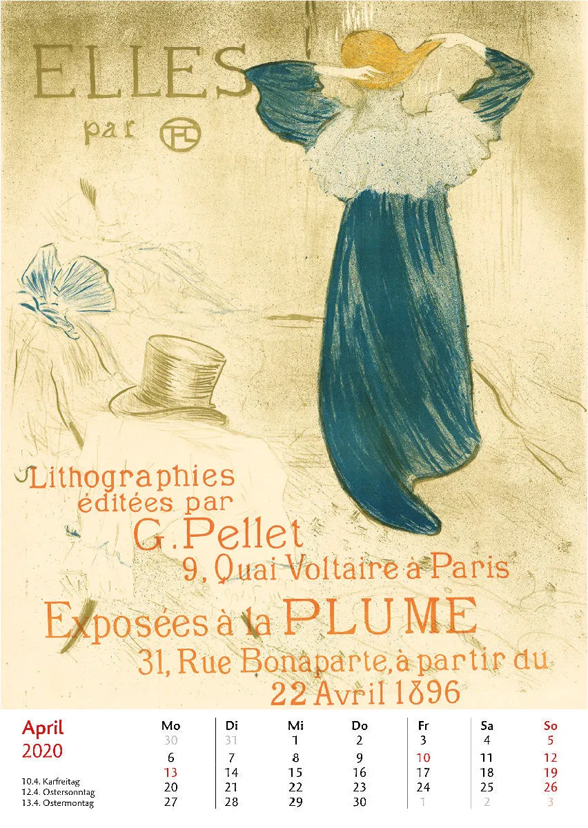 Die Plakatkunst des Henri de Toulouse-Lautrec. 2020