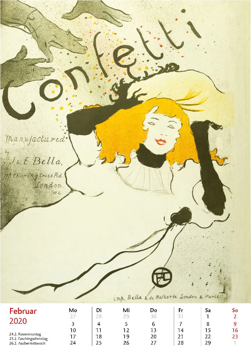 Die Plakatkunst des Henri de Toulouse-Lautrec. 2020